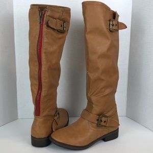 JustFab Brown Boots Size 8